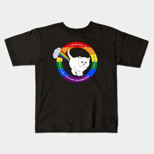 May Your Day Be More Special Than a Cat Farting Rainbows Kids T-Shirt